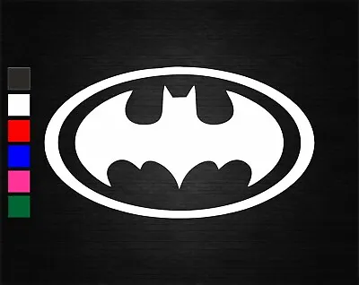 Batman Logo Vinyl Decal Sticker Car/van/wall/laptop/tablet/window 6 Colours #3 • £2.60