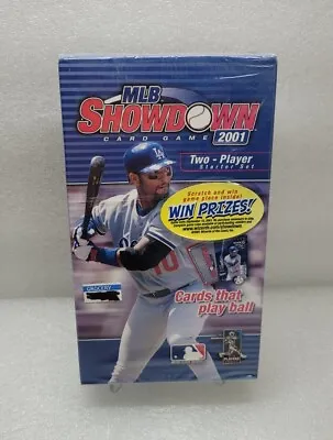 2001 MLB Showdown Two-Player Starter Set Card Game Baseball *NEW SEALED PACK* 🔥 • $25.55
