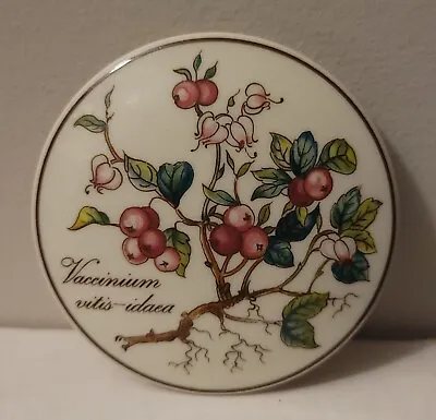 Villeroy & Boch Botanica TRINKET BOX Vaccinium Vitis Idaea • $13.95