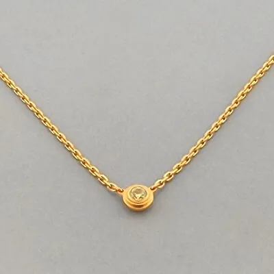 Cartier 18k Rose Gold D'amour Diamond Xs Necklace • $1250