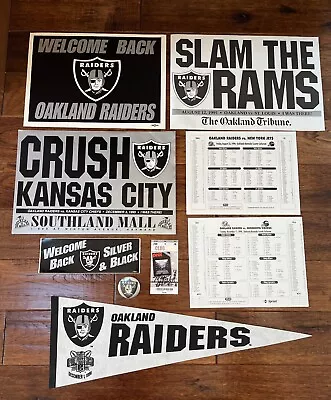 LOT Of Oakland Raider Raiders 1990's Cheer Cards And Marv Hubbard Signature Too! • $59.95