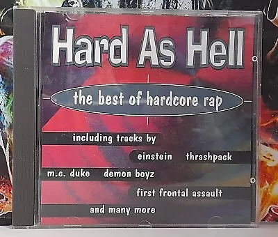 HARD AS HELL : The Best Of Hardcore Rap CD Album - CJ Mackintosh Daddy Freddy • £12.99
