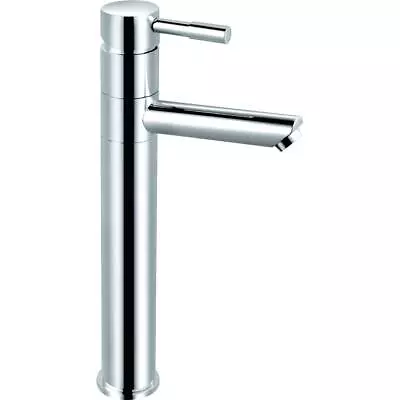 Tall Bathroom Sink Tap Basin Mono Mixer Chrome Coated Brassware 32cm Tall • £52.60
