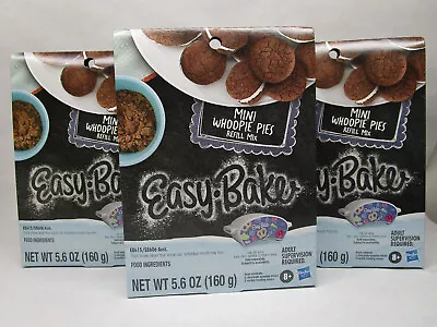 3 Packs Of Easy Bake Mini Whoopie Pies Refill Mix • $17.98