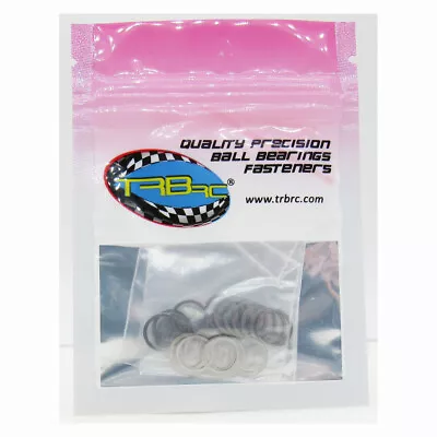 TRB RC M8x10mm Dia. Steel Shim Pack 10ea 0.1 0.2 0.3 0.5mm Width • $9.89