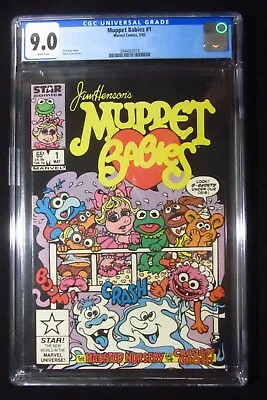 MUPPET BABIES 1 (1981 Marvel/Star) CGC 9.0...by Stan Kay & Marie Severin • $67.50