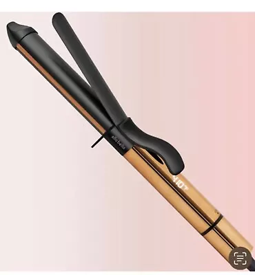 Ella Bella Curling Iron 1 Inch • Pro Hair Curler - Ceramic Curling Black/Gold • $62.99