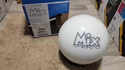 Storm Mix Off White Bowling Ball 1st Quality | 15 Pounds  • $179.99