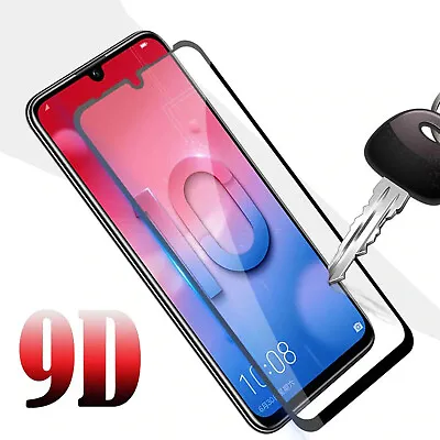 Genuine 9D Tempered Glass Gorilla For Huawei Y6 2019 Film Screen Protector Cover • £2.48
