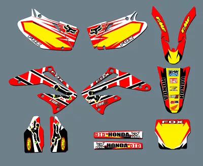 Pro Team Graphics Kit Stickers For Honda CRF450R  Crf450r 2002 2003 2004  • $74.52