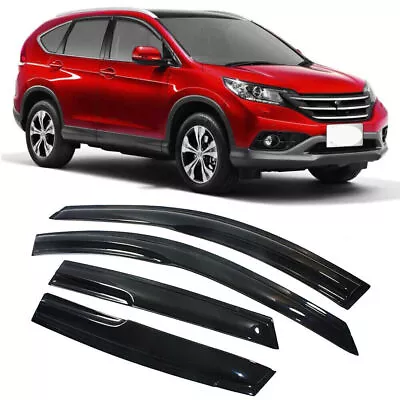 For 2012-2017 Honda CRV CR-V Mugen Style Window Visor Vent Rain Guards Deflector • $26.99