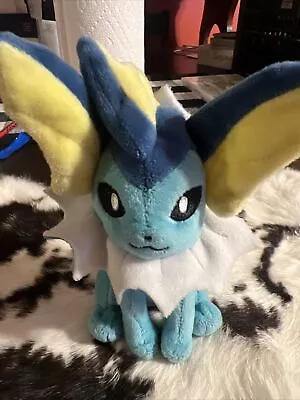 Vaporeon Pokemon Center 5  Plush Toy 2017.*32 • $20