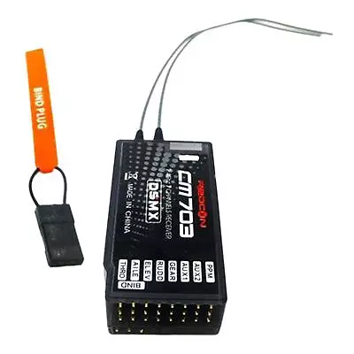 6CH + PPM Output Receiver Compatible For DX6I DX18 DX8 DX9 DEVO10 Transmitter • £18.73