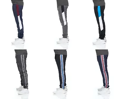 Mens Slim Fit Fleece Lined Casual Jogger Track Pants Sweatpants Gym Activewear  • $12.95