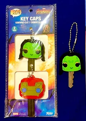 Funko Pop Marvel Avengers Key Caps Toppers Key Chain Iron Man & Gamora-new • $7.99