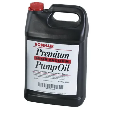 Robinair 1 Gal. Premium High Vacuum Pump Oil (4-Pack) 13204 NEW • $102.89