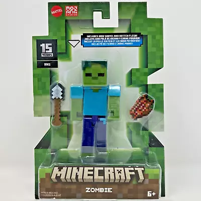 2023 Minecraft Build A Portal Zombie With Shovel & Flesh 15th Anniversary • $25.98