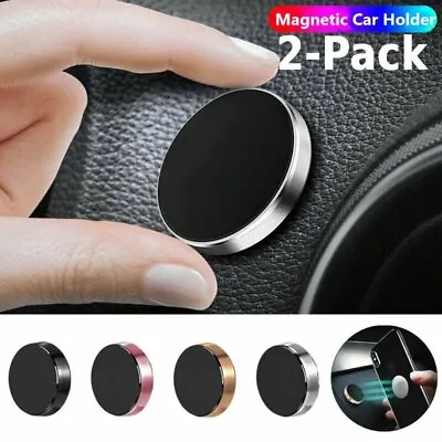 2-Pack Universal Magnetic Car Mount Cell Phone Holder Stand Dashboard For IPhone • $6.19