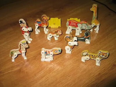 1960's Wooden Fisher Price Circus Figures • $11