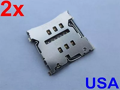2x SIM Card Reader Tray Slot Socket Holder For HTC One M7 801C 801E 801N 801S • $4.89