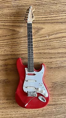 Collectible Fender Tele Strat . Double Neck ….Guitar Mini Guitar Lot 12 Guitars • $179