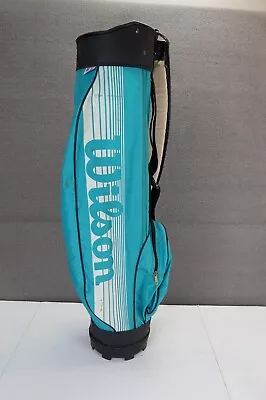 Vintage Wilson Nylon Golf Bag  Sunday Bag • $41.99