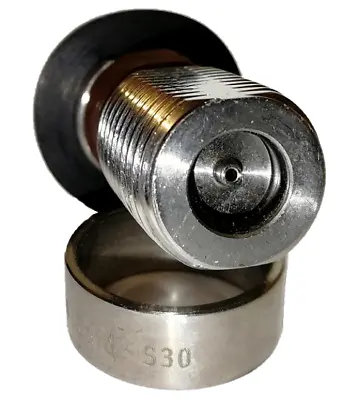 S30 Valve Stainless Steel CO2 PIN Connector (Piercing Pin Type) Barrel Keg Parts • £15.95