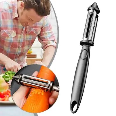 Multifunctional Vegetable Peeler 3-in-1 Stainless Steel Peeler Kitchen Tool  • $3.80
