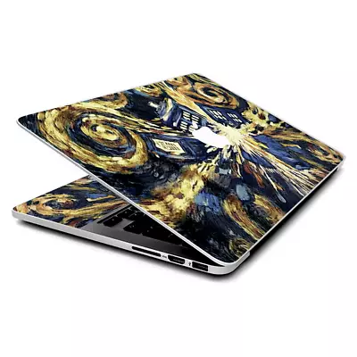 Skin Wrap For MacBook Pro 15 Inch Retina Tardis Van Gough • $16.98