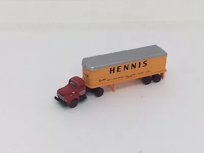 Classic Metal Works N Scale “hennis” Tractor/trailer • $14.95