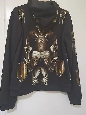 Mens Dg Dolce Gabbana Baroque Knight Print Hooded Jacket Sz M It48 Bnwt Rrp £880 • £285