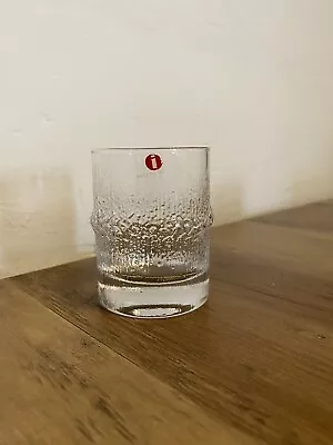 $25 • Buy Tapio Wirkkala Iittala Niva Glass Small 7cm Tall With Sticker