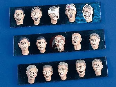 Verlinden 1/35 Assorted Soldier Civilian Figure Character Heads (15 Heads) 1730 • $21.21