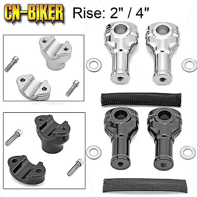 2  4  Riser 1  Handlebar Top Clamp Kit For SUZUKI VZ800/1600 Marauder Boulevard • $54.99