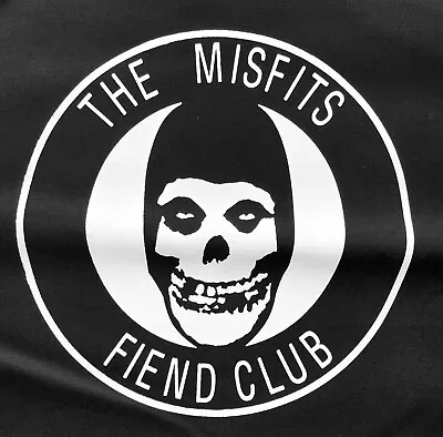 MISFITS Fiend Club Big Back Patch Punk Horror Metal Rock N Roll • $8.69