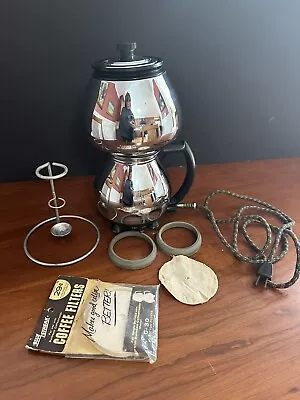 Sunbeam Coffeemaster C20-B Chrome Electric Automatic Siphon Coffee Master • $85