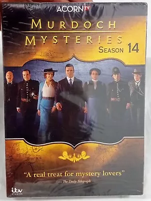 Murdoch Mysteries Seasons 14 & 15 { DVD 8-Discs } New/Sealed • $19.95