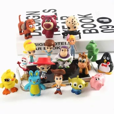 £12.77 • Buy 17Pcs/Set Toy Story 4 PVC Mini Figures Doll Woody Jessie Forky Ducky Bunny Toy