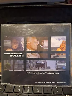 Lalo Schifrin Bullitt CD Single ORIGINAL THEME +3 REMIXES STEVE MCQUEEN FILM OST • £6.95