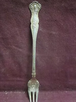 1847 Rogers Bros VINTAGE PATTERN 6  COCKTAIL FORK XS Triple Silverplate 1904  • $9.25