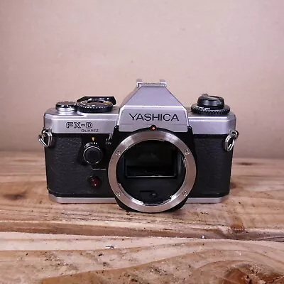 Yashica FX-D Quartz 35mm Film SLR Camera Body Only - For Spares Or Repair • £24.95