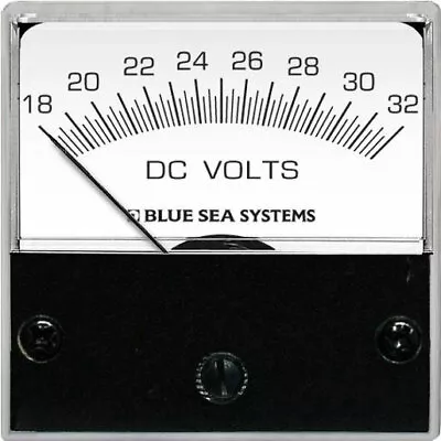 Blue Sea - 8243-BSS Voltmeter Micro DC 18–32V  (1EA) • $55.79