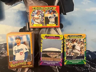 2024 Topps Heritage Inserts Pick Your Card Player Complete Set • $0.99