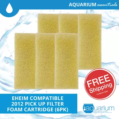 Eheim 2012 Pick Up Compatible Filter Foam Cartridge (6pk) • $28.88