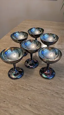 Vintage Set Of 6-Benedict Indestructo Sheffield Plate Nickel Silver 1303. 5 Tall • $59.99