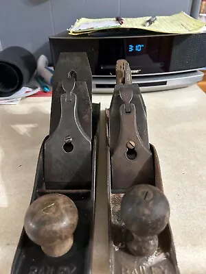 No 5 1/2 And No. 5 Stanley Wood Planes -- NR • $52