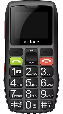 Artfone C1 Unlocked Senior Big Button Mobile Phone  With SOS Button 1400mAh  • £20