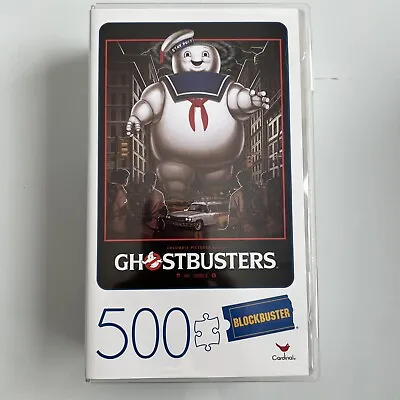 Ghostbusters Blockbuster Video 500 Piece Movie Poster Puzzle Cardinal • $18.79
