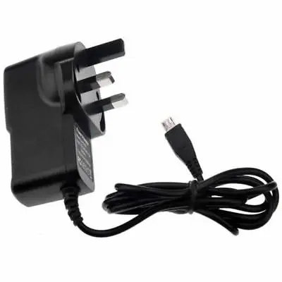 5V 2A Micro USB Mains Power Supply 3 Pin Charger For Raspberry Pi Tablet Mobile • £6.99