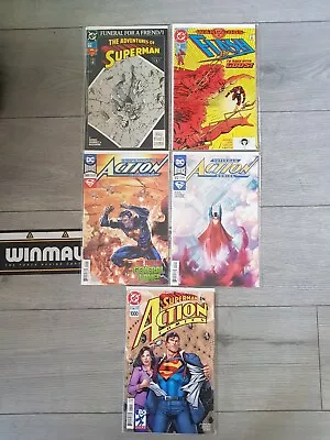 Job Lot Bundle #DC 5X Special Issues  #Superman Action Comics 1000 • £12.99